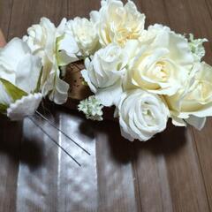 ヘアアクセサリー＆イヤカフ 結婚式 ウエディングの画像