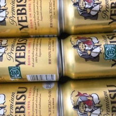 定期出品　エビスビール6本　700円　本日限り