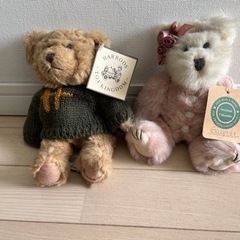 ハロッズ　Harrods ベア　おまけ付きの画像