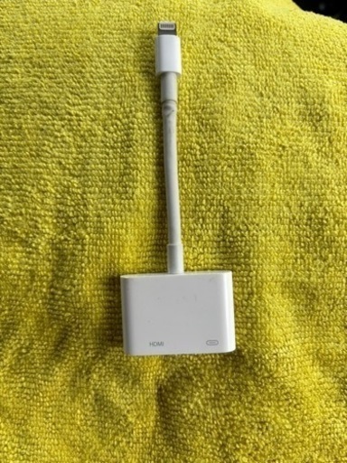Apple Lightning - Digital AV アダプタ 純正品 HDMI 変換　ケーブル アップル iPhone ライトニング ミラーリング