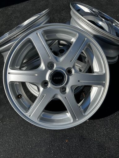 FEID　14×4.5ｊ　+46　4H-100　アルミホイール