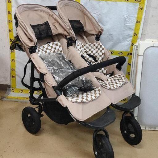 1101-043 エアバギー  双子用 レインカバー付き