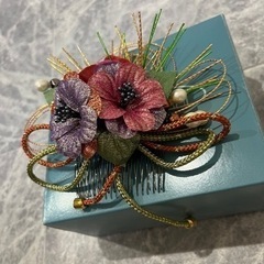 和装髪飾りの画像