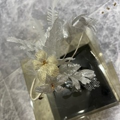 コサージュシルバーの画像