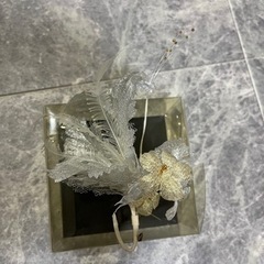 コサージュシルバー