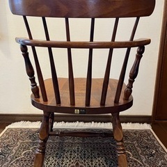 美品飛騨の家具ヒダダイネット　木製チェアの画像