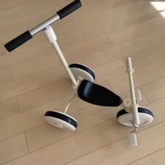 無印良品　三輪車　ホワイトの画像