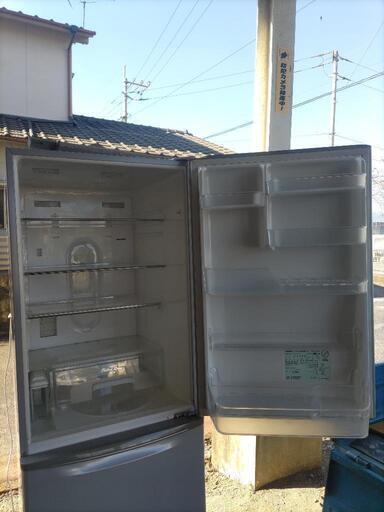 交渉中】National ナショナル 3ドア 冷蔵庫 NR-C375M-H 365L