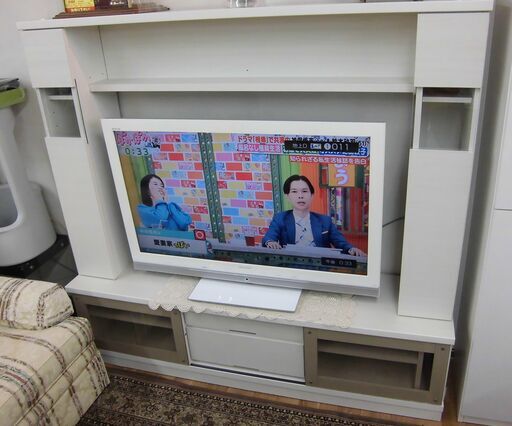 R066 日本製 ハイタイプテレビボード、TVラック、幅171cm Used