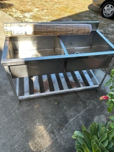 シンク2層式　中古です