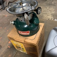 コールマン 502 ストーブ ホワイトガソリン ビンテージ