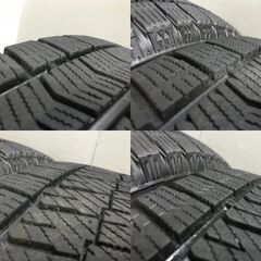 【BS BLIZZAK VRX2 205/55R16】スタッドレス【VOLVO ボルボ V50 純正ホイール 16インチ 6.5J5HPCD108+52.5】バリ溝　(VTP843) クレジットカード QRコード決済可能の画像