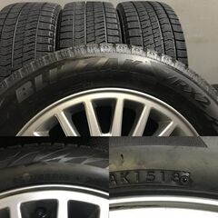 【BS BLIZZAK VRX2 205/55R16】スタッドレス【VOLVO ボルボ V50 純正ホイール 16インチ 6.5J5HPCD108+52.5】バリ溝　(VTP843) クレジットカード QRコード決済可能の画像