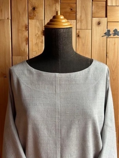 ハンドメイド　シルク　リメイクワンピース  フリーサイズ