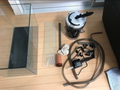 【取引中】水槽 濾過器  エアストーン アクアリウム セット