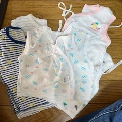 50-60サイズ　短肌着　5枚