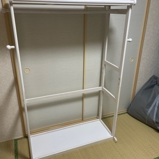 ニッセン 木製衣装ラック