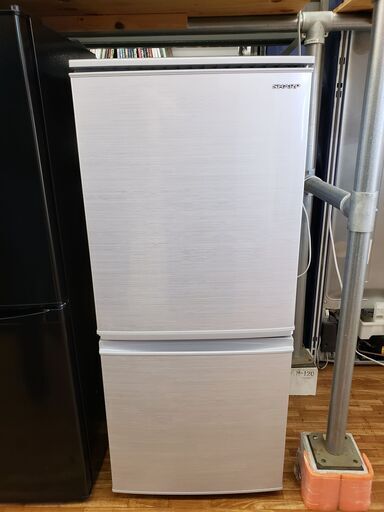 SHARP　2020年製　　137Ｌ　2ドア冷蔵庫　SJ-D14F-S