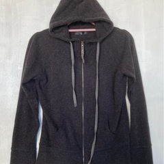 中古◆レディース◆パーカー◆サイズＭ◆ダークグレー