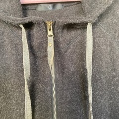中古◆レディース◆パーカー◆サイズＭ◆ダークグレーの画像