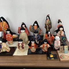 【お売りします】 木目込人形　その他　日本人形　大量　おまとめ　...