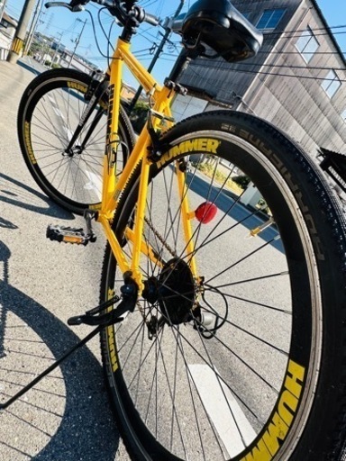 ★美品★ HUMMER/クロスバイク/7速/オートライト付き★