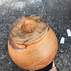 天然木 花瓶 壺の画像