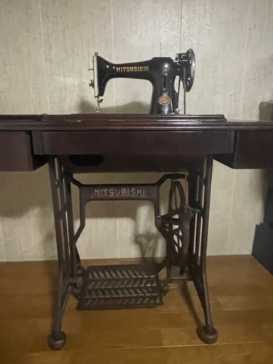 アンティーク　足踏みミシン