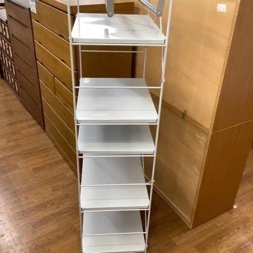 無印良品 6段スチールユニットシェルフ【トレファク 川越店】