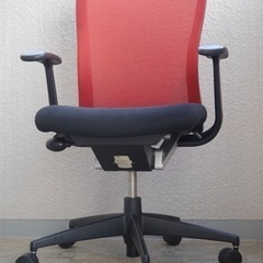 KOKUYO コクヨ メッシュ 赤 オフィスチェア
