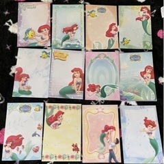 　ディズニー　プリンセス　メモ帳の画像