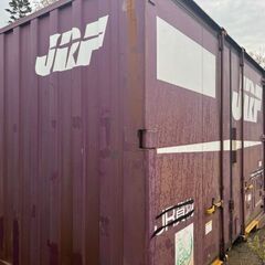 やっと入荷【超希少】まず2台①12フィートG型　コンテナ　3700ｍｍ×2450ｍｍ×2500　格安提携運送会社あり　江別市角山発の画像