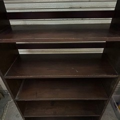 約180cm！ 楔打ち 本棚 書棚 飾り棚 シェルフ 古民家 古家具