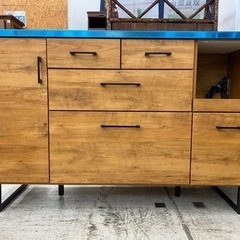 【愛品館 江戸川店】ワイドキッチンカウンター ID:151-00...