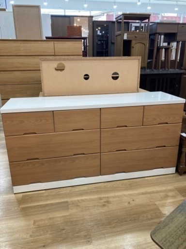 【トレファク高槻店】取りに来られる方限定！ワイドな3段チェストのご紹介！