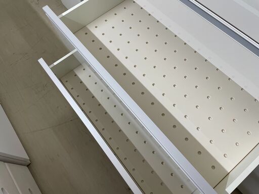 【ジモティ来店特価！！】キッチンカウンター　パモウナ　ホワイト　J-1109
