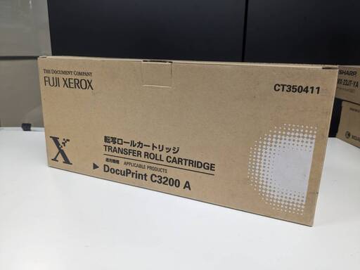 [ST932] 新古品　未使用　XEROX 　ゼロックス 純正 転写ロールカートリッジ CT350411　 DocuPrint C3200A用 現状販売　神田店舗