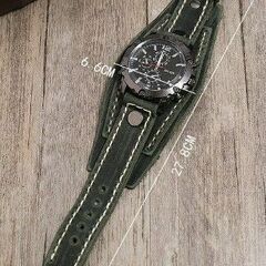 メンズ時計　カーキ　新品・未使用の画像