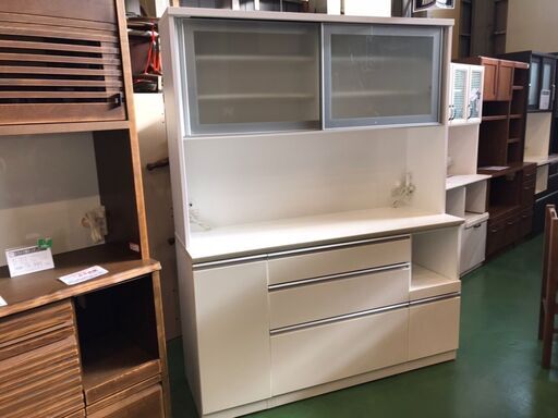 【愛品館八千代店】ニトリ　キッチンボード　レジューム150AGロータイプ