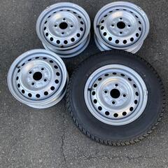 新車外し純正ホイール 12インチ軽トラ４本セット