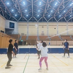 ソフトバレーしまーす☺️🌈