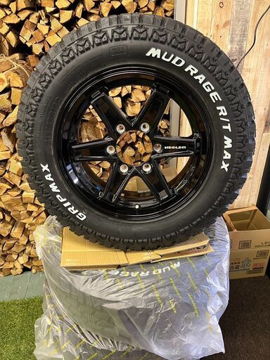 ハイエース　マッドタイヤ 16インチ　215/65ｒ16　Wedsキーラー　4本