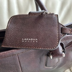 LAGASHA ビジネスバッグ　レザーの画像