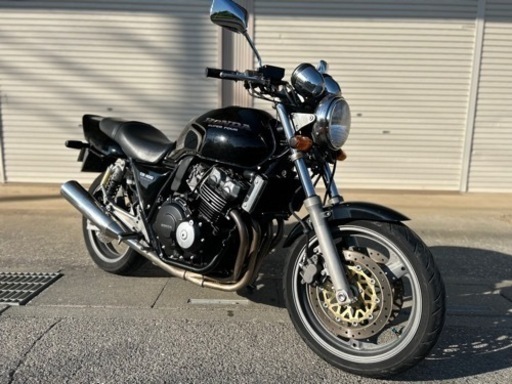 ☆車検付CB400SF☆チェーン・プラグ4本やオイル&エレメントなど新品交換☆色々整備で快調です^_^400ccネイキッドバイク☆