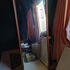 ★アンティーク鏡 姿見 等身大ミラー スタンドミラー 壁掛けミラー