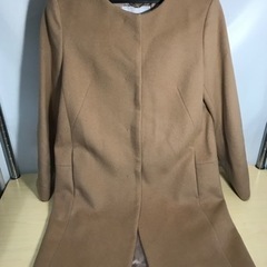 O2311-014 UNTITLED コート ノーカラー 比翼 ...