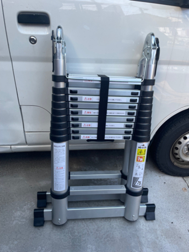 伸縮ハシゴ 伸縮脚立 伸縮梯子 伸縮はしご 最大6.2m