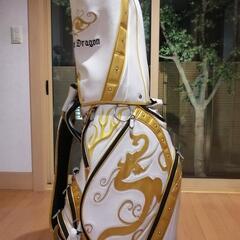 ダンスウィズドラゴン　キャディバッグ、ヘッドカバーセットの画像