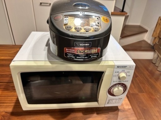 炊飯器・電子レンジセット