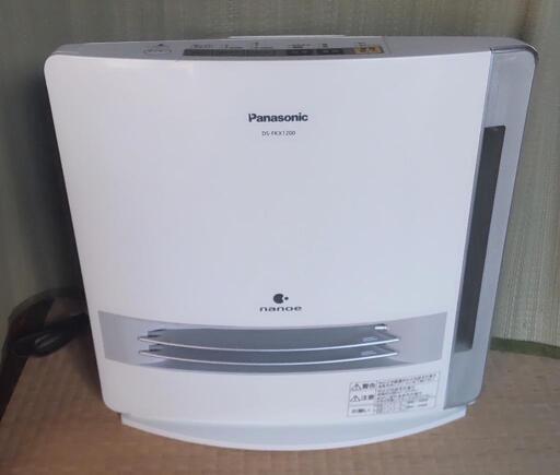pansonic 加湿ナノイー機能付電気ファンヒーター